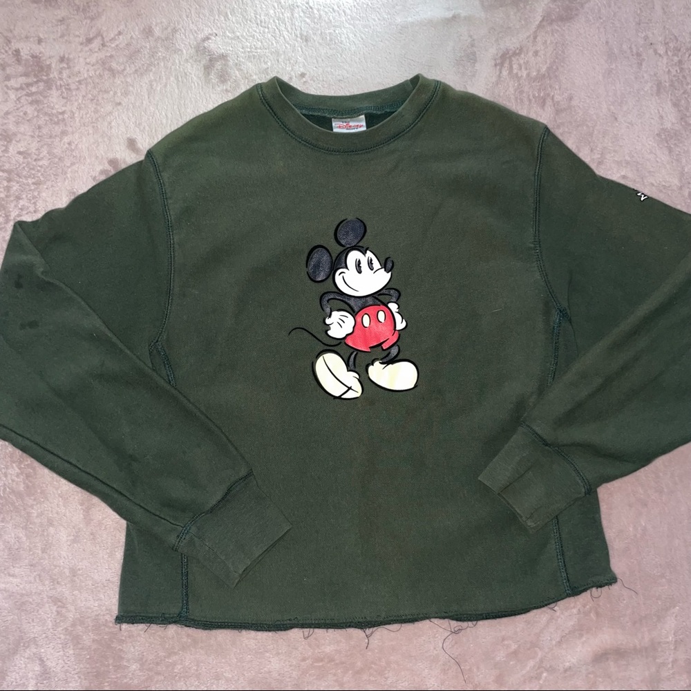 mickey mouse disney crewneck